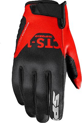 Spidi CTS-1, Handschuhe - Schwarz/Rot - 3XL von Spidi