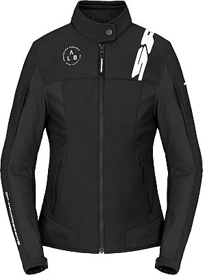 Spidi Corsa Tex, Textiljacke Damen - Schwarz/Weiß - L von Spidi