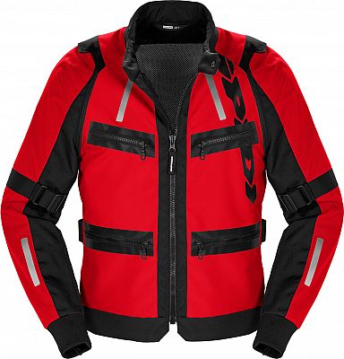 Spidi Enduro Pro, Textiljacke - Rot/Schwarz - M von Spidi