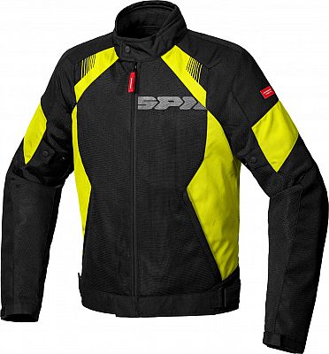 Spidi Flash Evo Net Windout, Textiljacke - Schwarz/Neon Gelb - L von Spidi