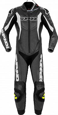 Spidi Sport Warrior Pro, Lederkombi 1tlg. perforiert - Schwarz/Weiß - 46 von Spidi