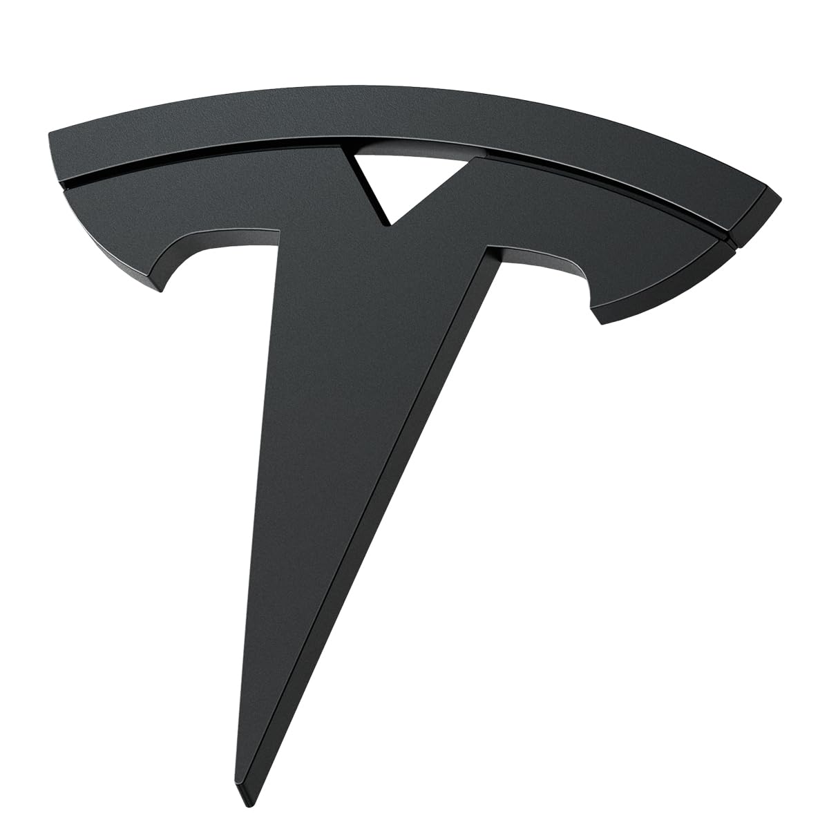 Spigen Tesla Model 3 Highland 2024 Vorderes Emblem Logo Aufkleber, Perfekte Anpassung und Abdeckung, Einfache Installation, Kompatibel mit Tesla Model 3 Highland 2024 Zubehör - Schwarz von Spigen