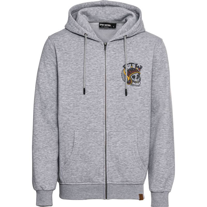 Spirit Motors Crazy Miles Hoodie grau L Herren von Spirit Motors