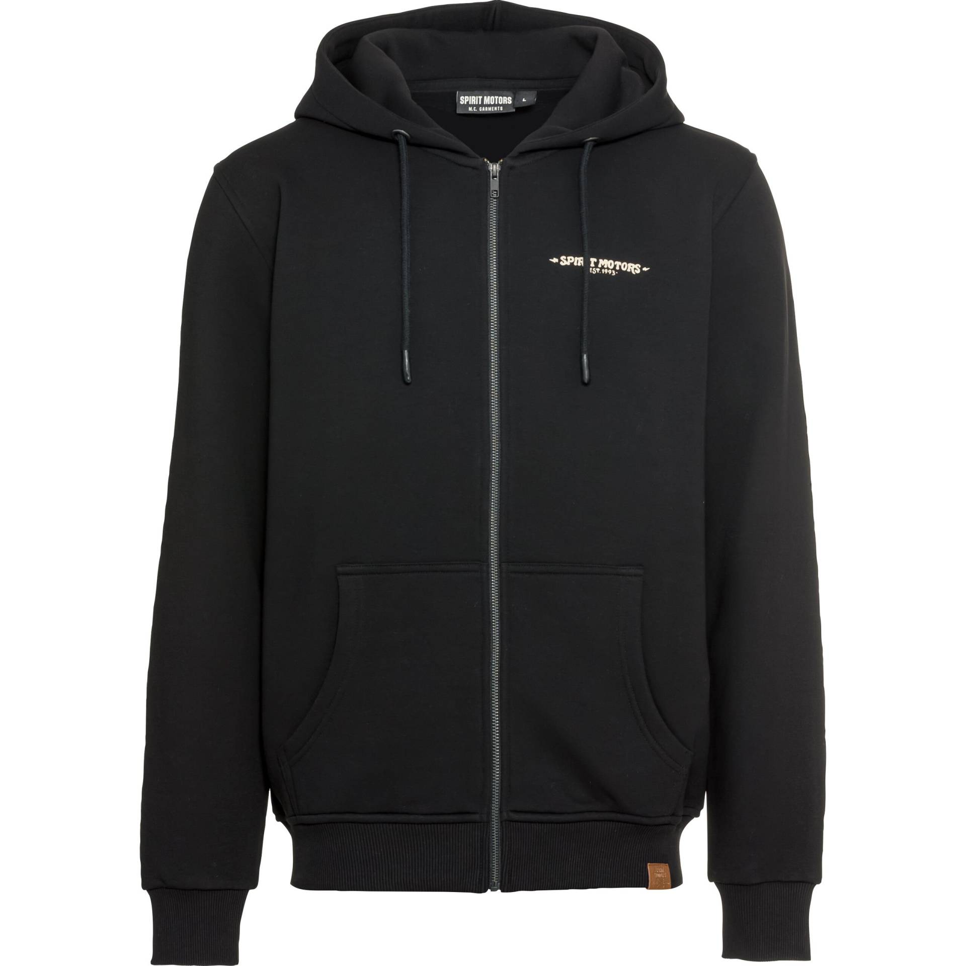 Spirit Motors Faithful Miles Hoodie schwarz L Herren von Spirit Motors