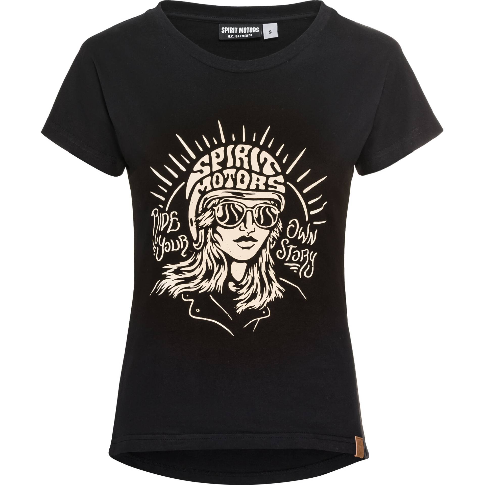 Spirit Motors Joyful Jodie Damen T-Shirt schwarz S Damen von Spirit Motors