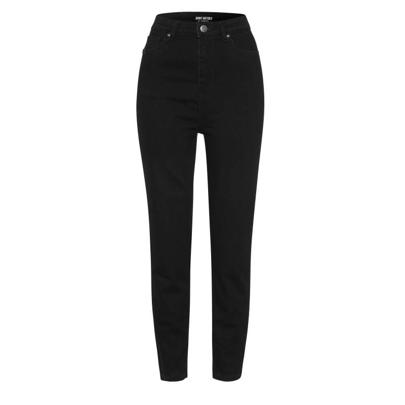 Spirit Motors Lazy High Linda Damen Motojeggings schwarz L Damen von Spirit Motors