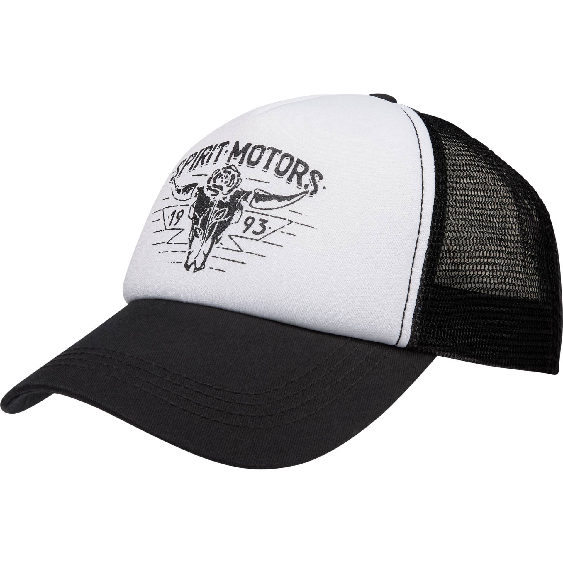 Spirit Motors Nativ Kim Trucker Cap schwarz/weiß von Spirit Motors