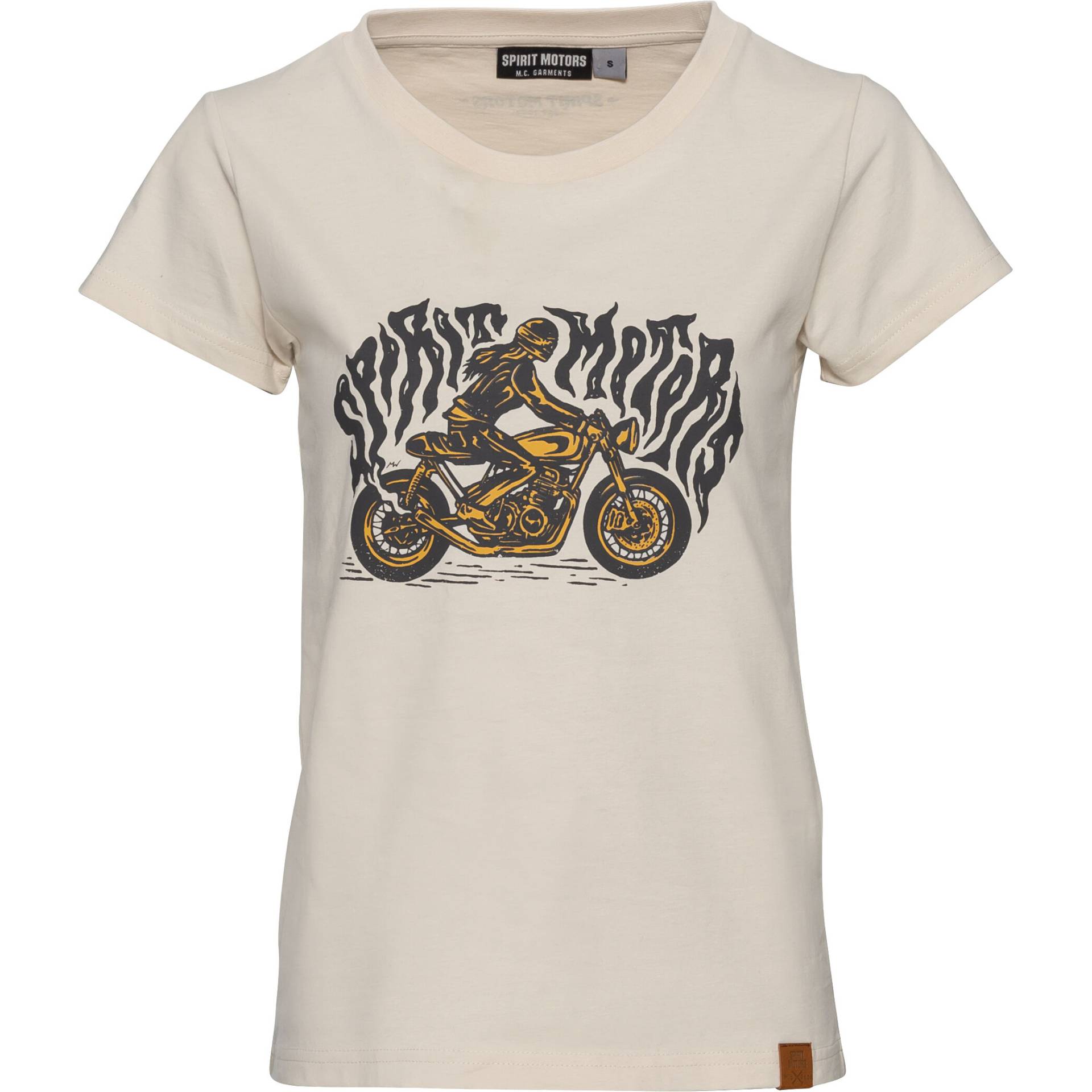 Spirit Motors Racing Ruby Damen T-Shirt creme weiß L Damen von Spirit Motors