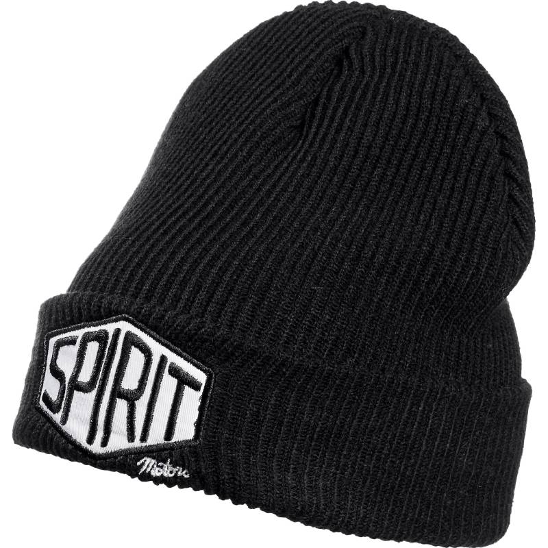 Spirit Motors Retro Beanie 2.0 schwarz von Spirit Motors