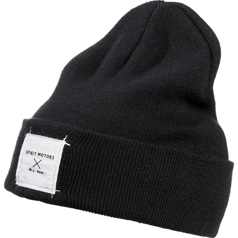 Spirit Motors Retro Beanie 3.0 schwarz von Spirit Motors