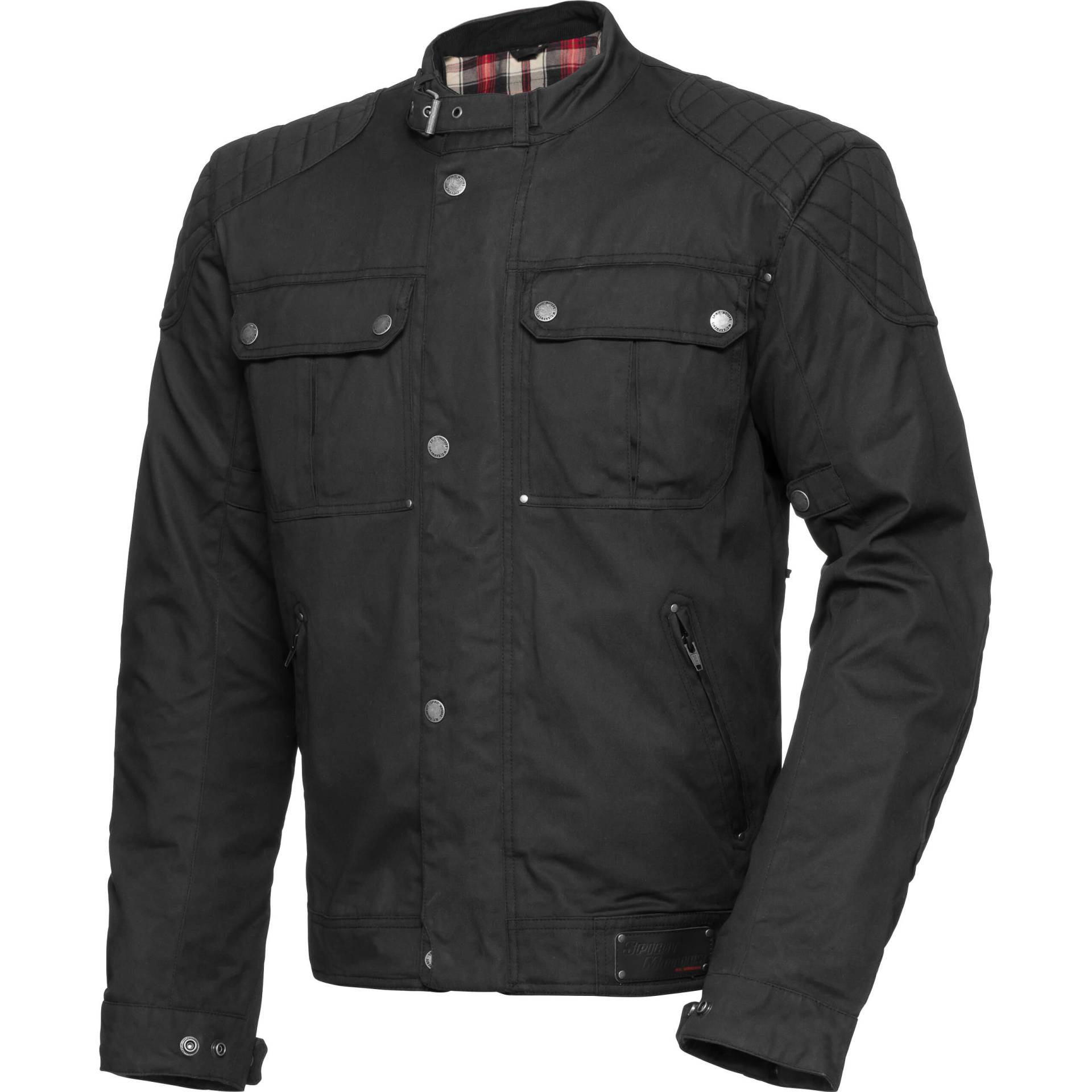 Spirit Motors Retro-Style Textiljacke 1.0 schwarz 3XL Herren von Spirit Motors