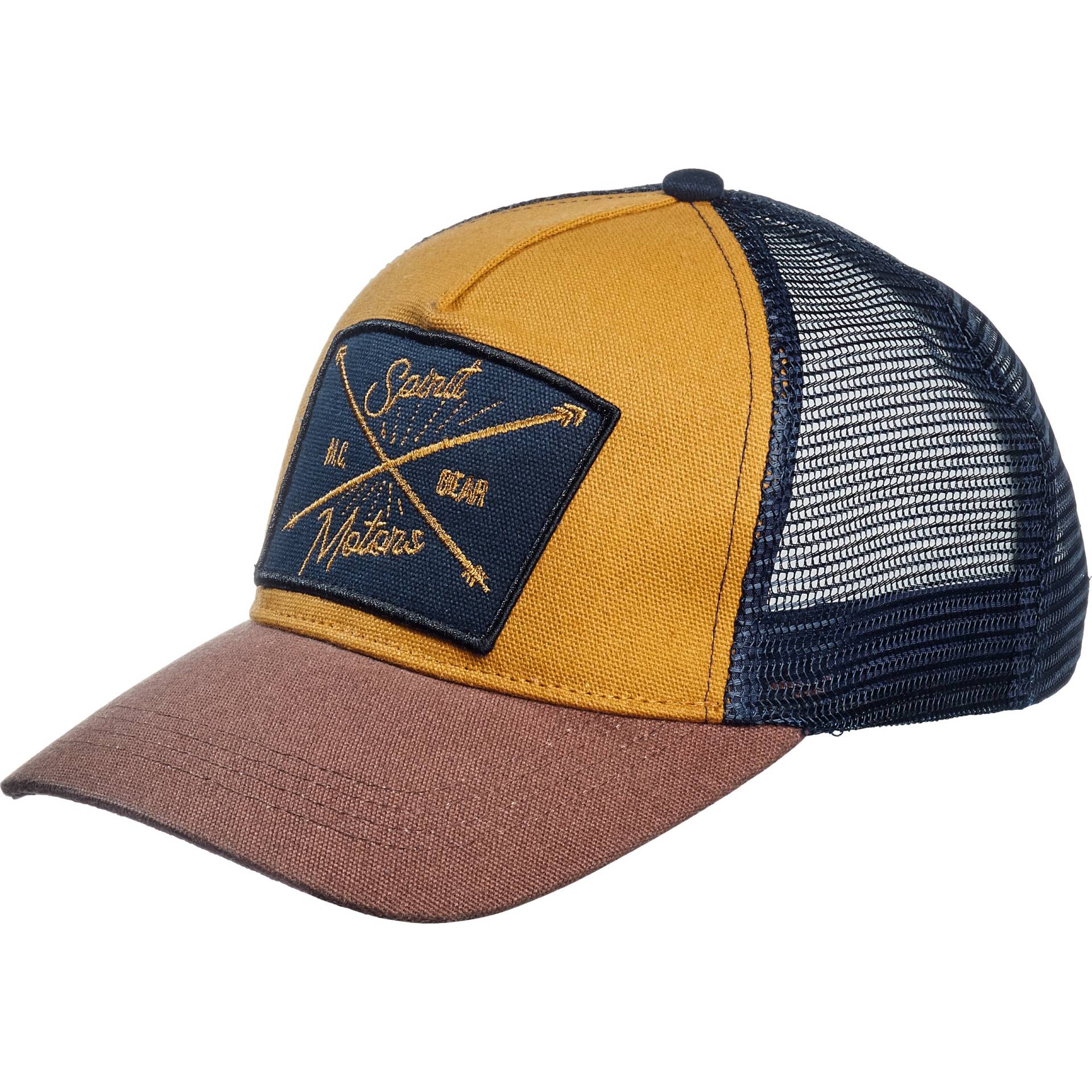 Spirit Motors Retro Trucker Cap 1.0 beige/blau von Spirit Motors