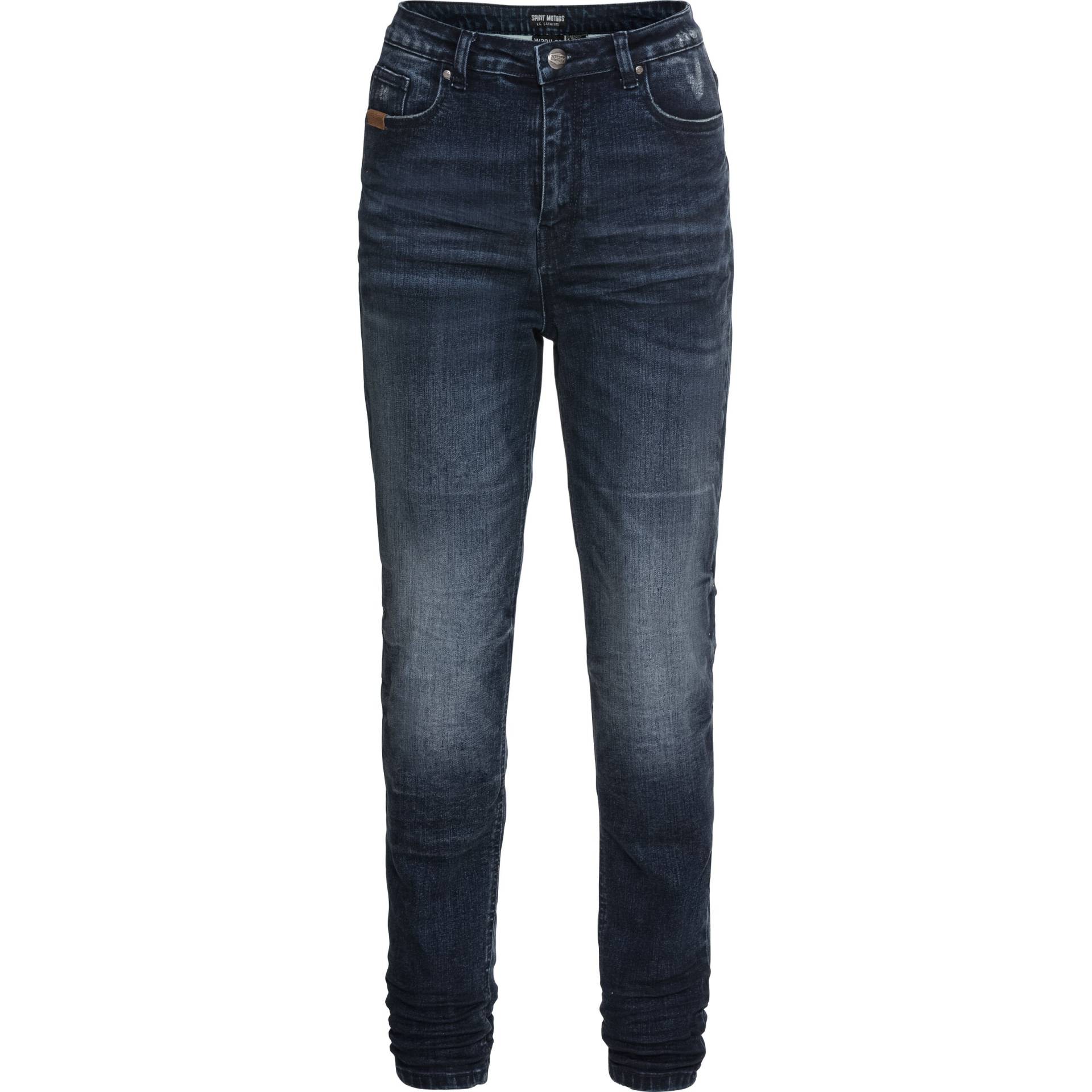 Spirit Motors Skinny High Heather Damen Jeans blau 28/32 Damen von Spirit Motors