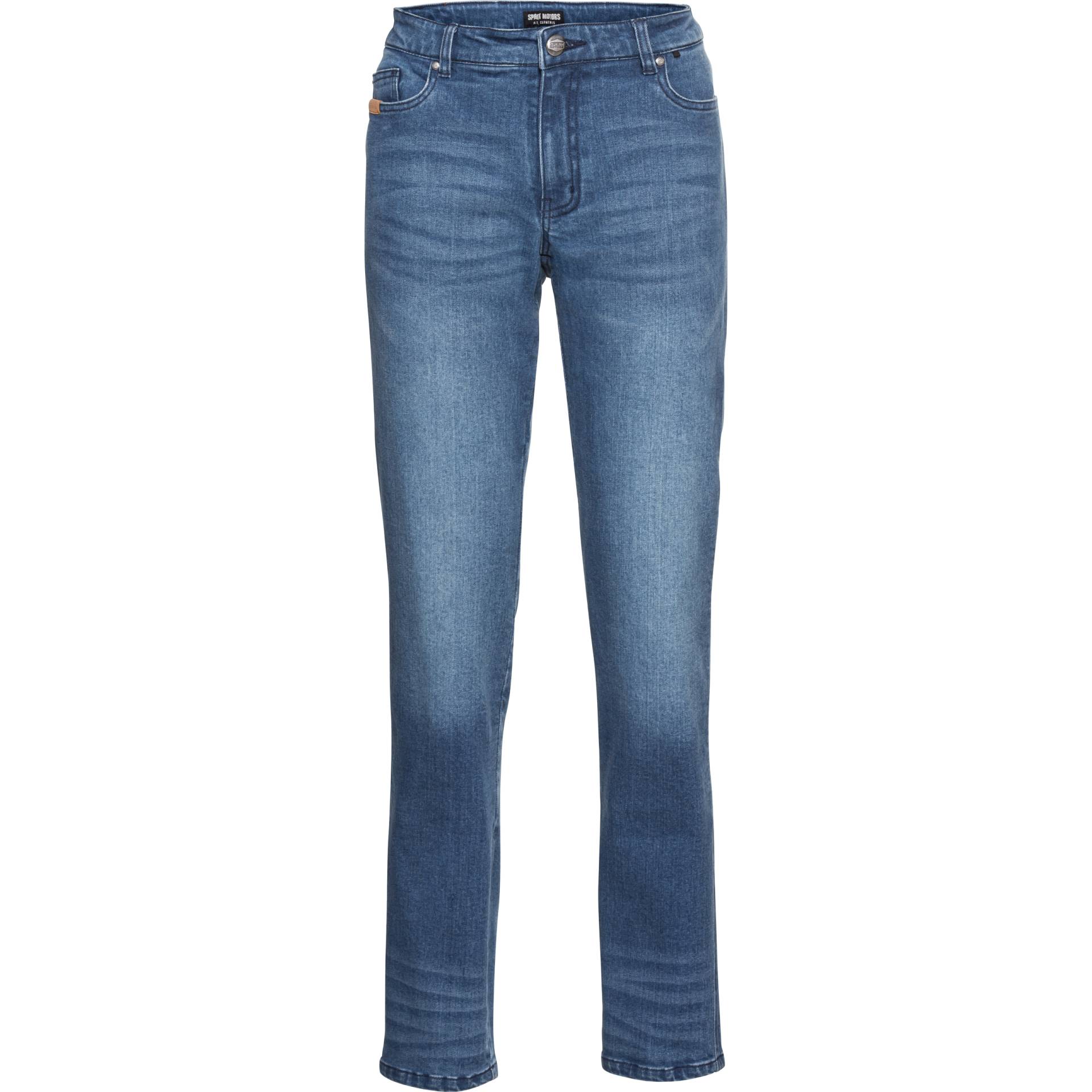 Spirit Motors Slim Mid Mary HPPE Damen Jeans blau 28/32 Damen von Spirit Motors