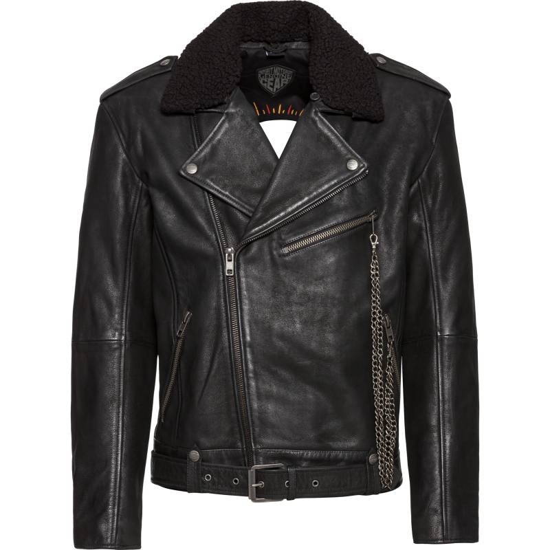 Spirit Motors Smoky Liam Lederjacke schwarz M Herren von Spirit Motors