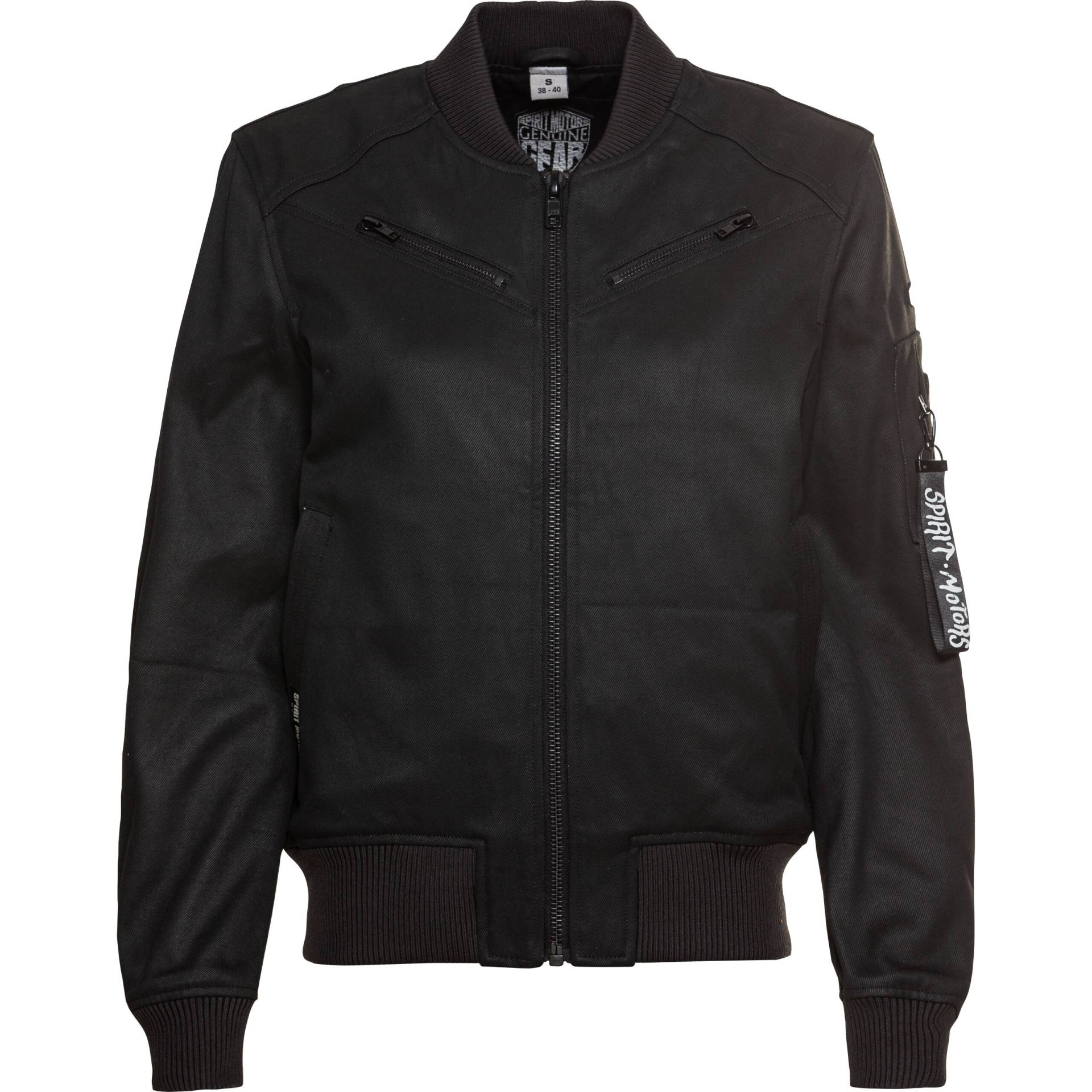 Spirit Motors Smoky Stella Damen Textiljacke schwarz L Damen von Spirit Motors