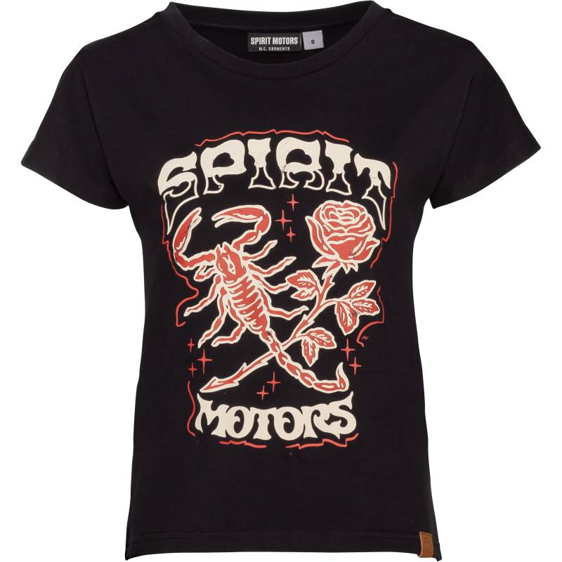 Spirit Motors Sparkling Jodie Damen T-Shirt schwarz S Damen von Spirit Motors