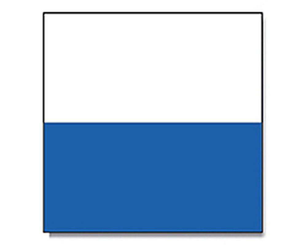 Flagge/Fahne LUZERN schweizer Kanton Schweiz Staatsflagge/Landesflagge/Hissflagge mit Ösen 90x90 cm, sehr gute Qualität von Sportfanshop24