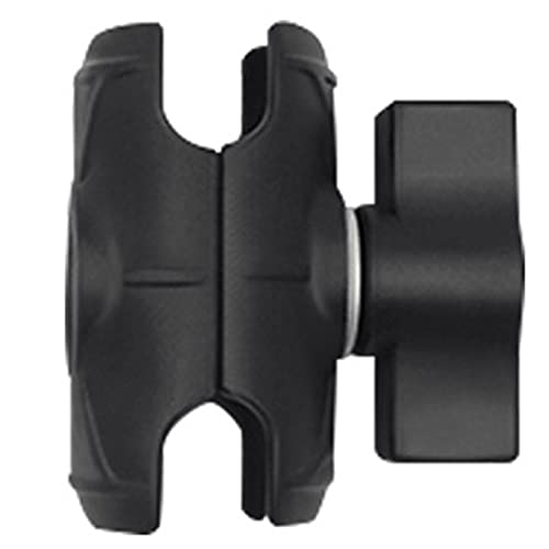 Spourita Nylon Arm 6Cm Doppel Sockel Arm mit 1 Fuß Halterung Motorrad Kamera VerläNgerungs Arm von Spourita