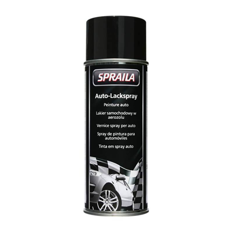 Schwarz Matt Lackspray 400Ml Spraydose Autolack Sprühlack 300 021 Spraila von Spraila