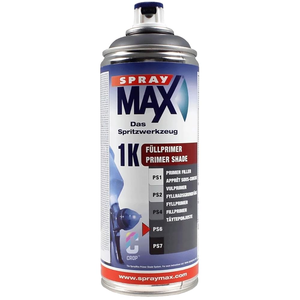 KWASNY SPRAY MAX 1K FÜLLPRIMER PRIMER SHADE DUNKELGRAU GRUNDIERFÜLLER 400 ML von Spray Max