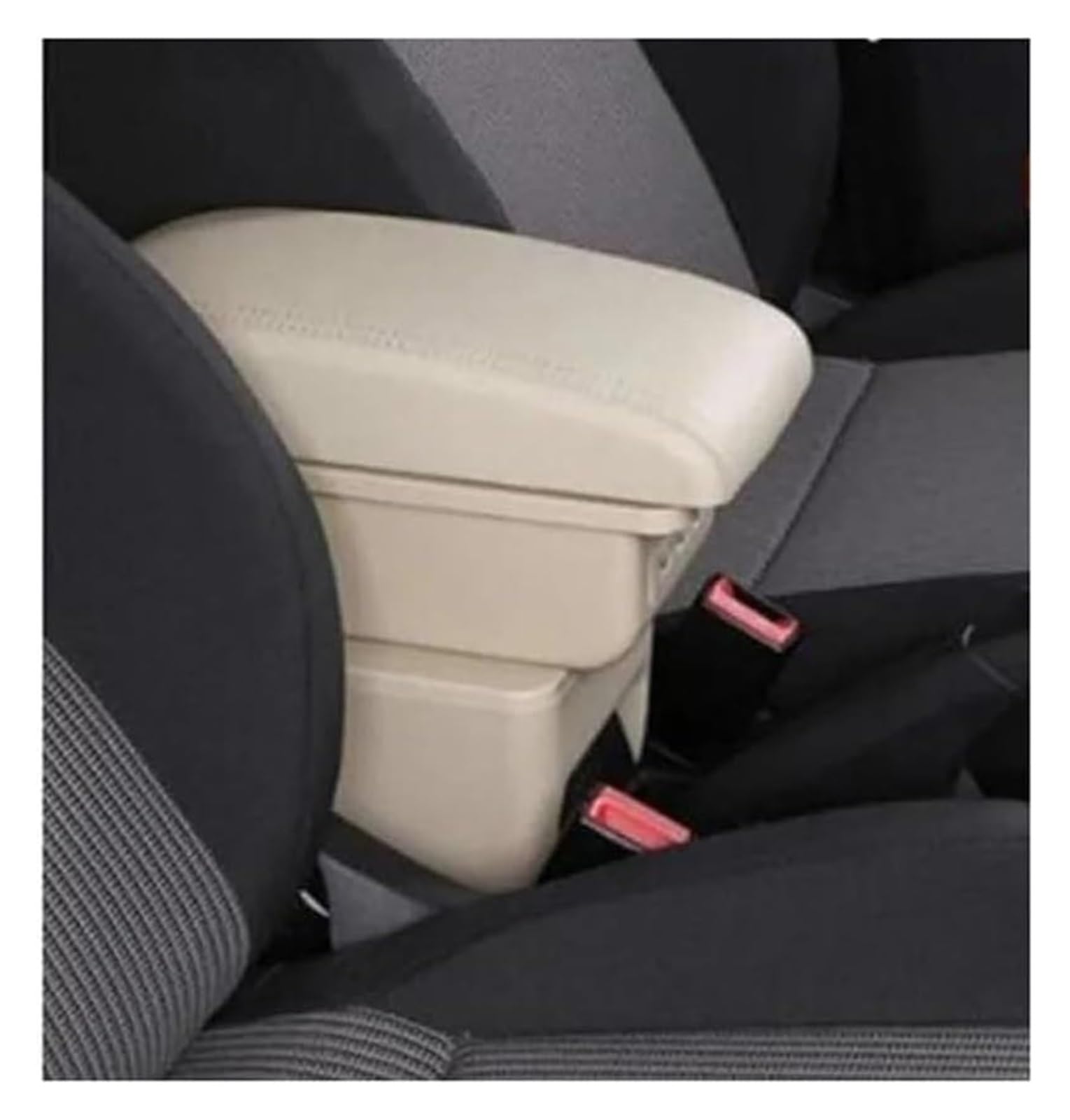 Auto Mittelkonsolen Armlehnen Für A1 Auto Aufbewahrungsbox Armlehnenbox Auto Armlehnenbox Center Interior USB Aufladung(B Style Beige 3usb) von Spring talks