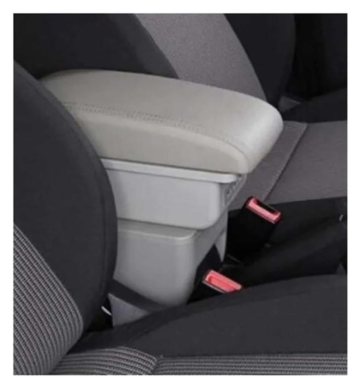 Auto Mittelkonsolen Armlehnen Für A1 Auto Aufbewahrungsbox Armlehnenbox Auto Armlehnenbox Center Interior USB Aufladung(B Style Grey 3usb) von Spring talks