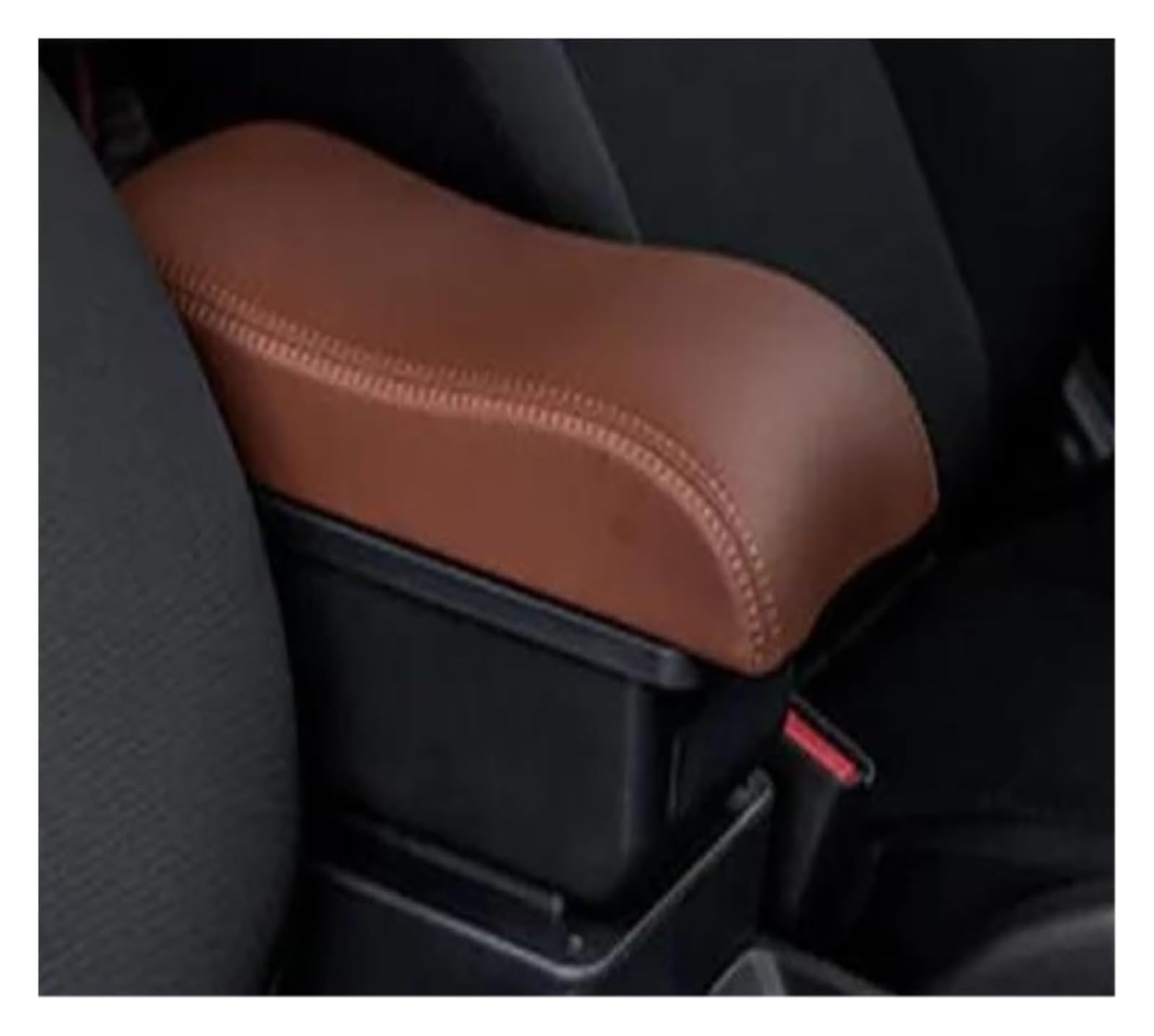 Auto Mittelkonsolen Armlehnen Für Hyundai Für Bayon Auto Zentrale Armlehne Lagerung Box Innenraum Mit USB Lade Zubehör(A6 No Usb) von Spring talks