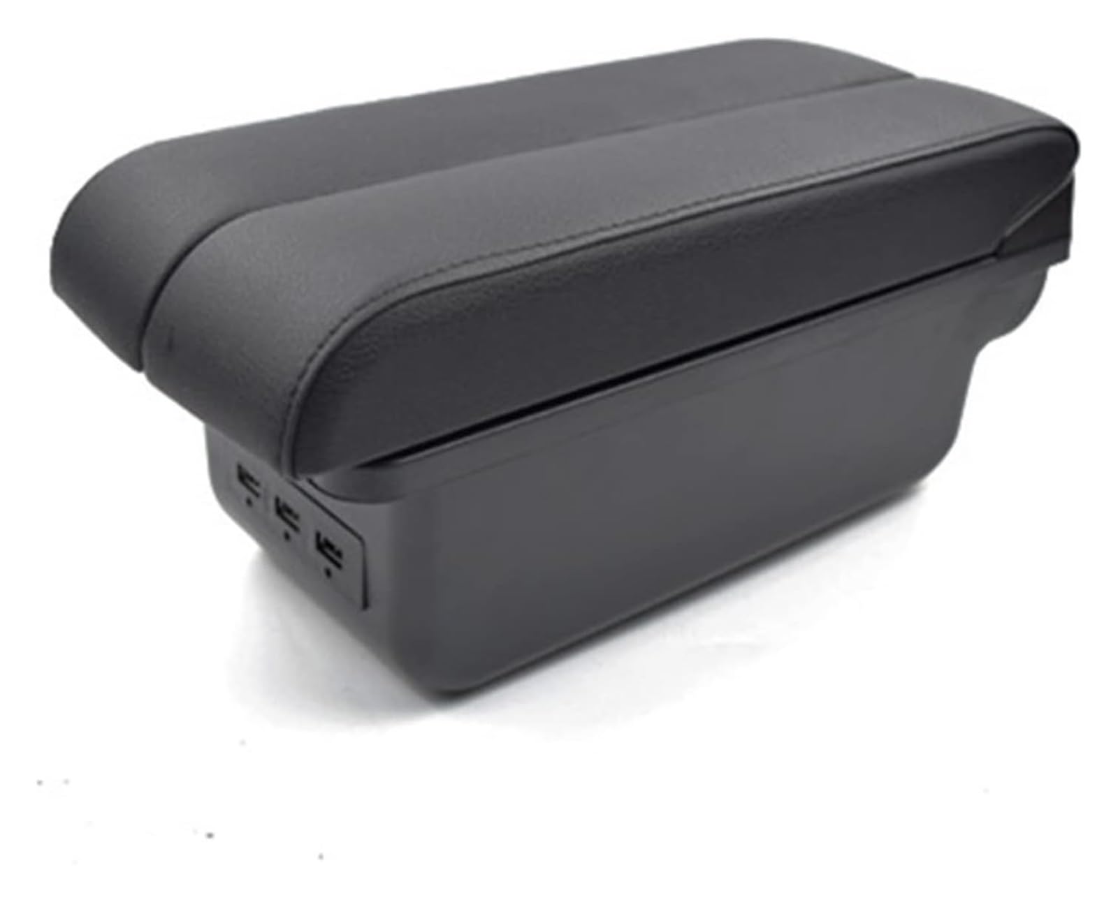 Auto Mittelkonsolen Armlehnen Für Kia Für Spectra 2010-2018 Auto Armlehne Usb-schnittstelle Arm Rest Aufstieg Lagerung Box Center Konsole(E Black) von Spring talks