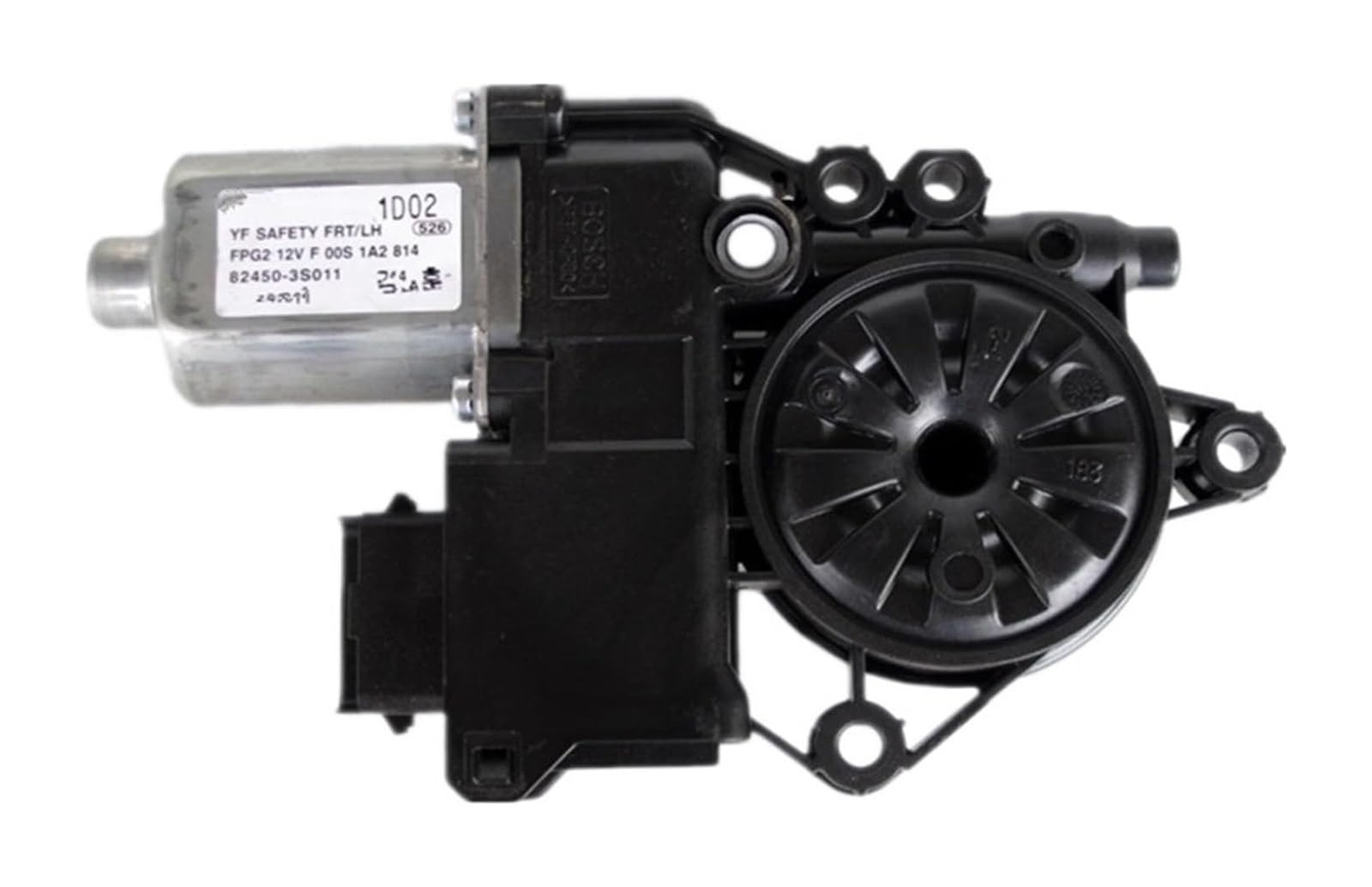 Fensterheber Für Hyundai Für Sonata 2011-2014 Fensterheber Unterstützung Regler Halterung Vordere Tür Fenster Glas Control Lift Motor(Front Left) von Spring talks