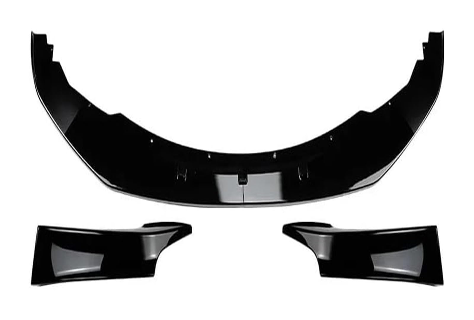 Frontspoiler Für B&MW 1 Serie 120d 120i M135i Pack PRE-LCI 2011–2015 Tuning Frontstoßstange Lippenspoiler Splitter Nebelscheinwerferkörper Frontspoiler F20 F21(Gloss Black AB) von Spring talks