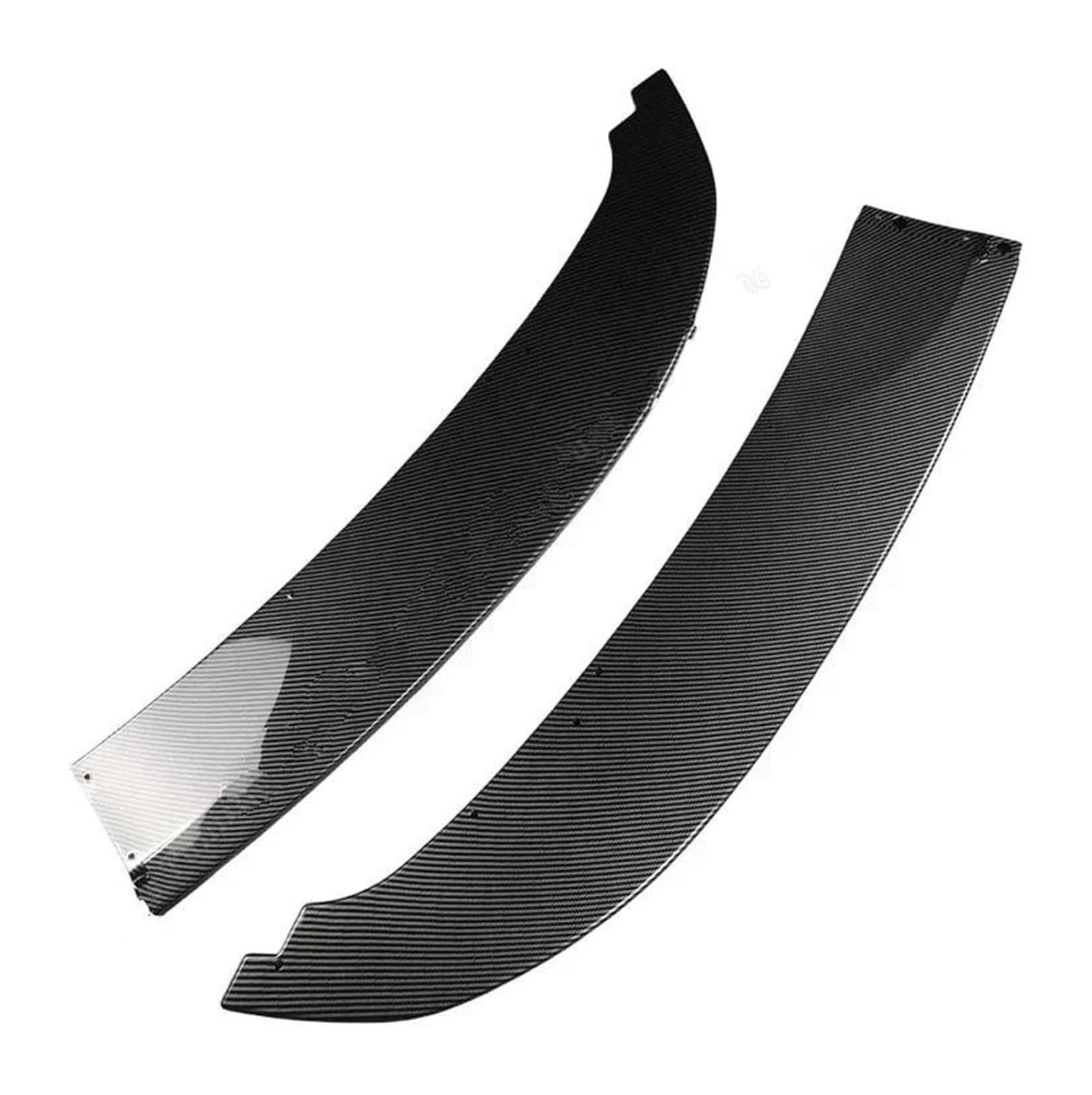 Frontspoiler Für B&MW 3 Serie E90 E91 Für LCI Sport 2009-2012 Tuning Auto Frontschürze Lip Splitter Diffusor Body Kit Spoiler 4 Stücke(Carbon Look Lip) von Spring talks