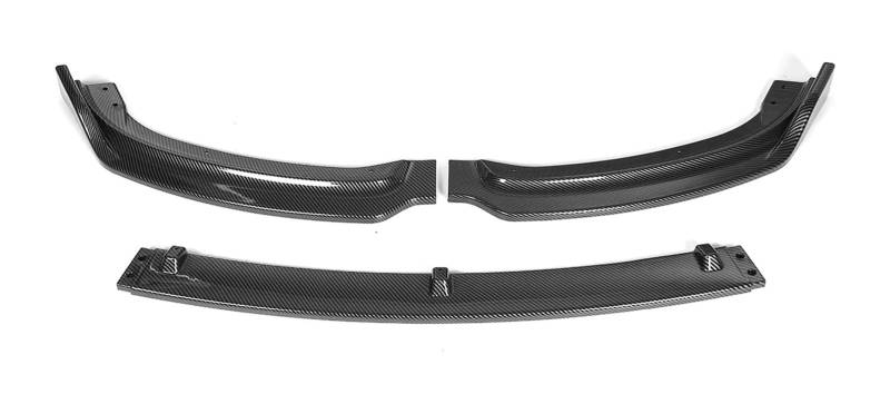 Frontspoiler Für B&MW 3er F30 F35 2016–2019 Frontstoßstangenlippe Kinnspoiler Kohlefaser-Look Frontdiffusor Diffusor Auto-Frontspoiler von Spring talks