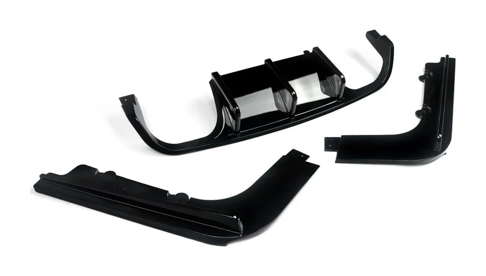 Frontspoiler Für B&MW E92 Coupe E93 Cabrio M3 2008–2013 Magickit Heckstoßstange Lippenspoiler Diffusor Frontspoiler Auto Frontstoßstange Splitter(Glossly black) von Spring talks