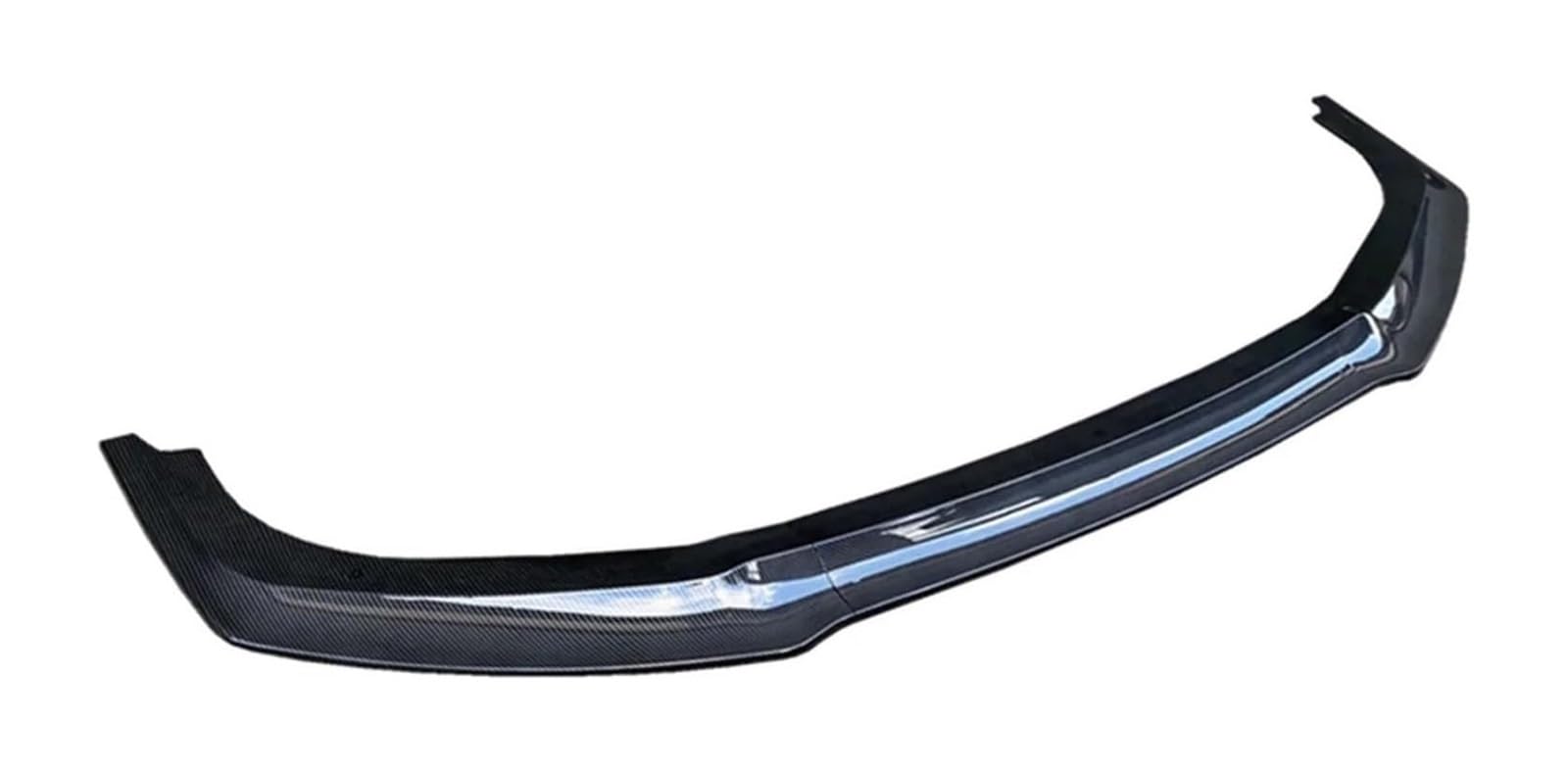 Frontspoiler Für Civic 2016-2021 10 Gen FK7 Fließheck SI 2 & 4 Tür Auto Frontschürze Spoiler Splitter Auto Front Spoiler 3PCS GR STYLE(Carbon Fiber Style) von Spring talks