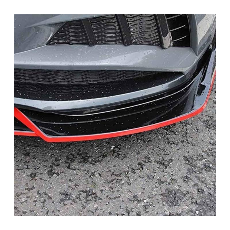 Frontspoiler Für Hyundai Für Sonata 2019 2020 Frontschürze Lippe Kinn Spoiler Carbon Look Front Diffusor Diffusor Normal-D Rote Linie(DRedLine) von Spring talks