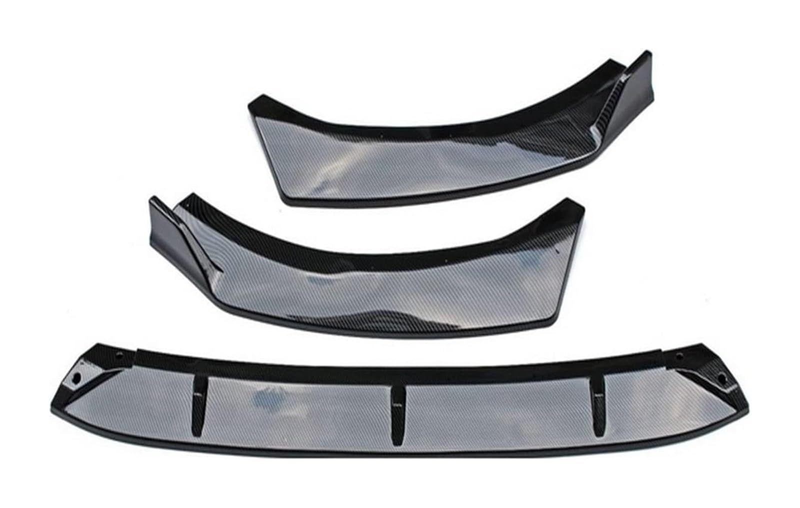 Frontspoiler Für Kia Für Optima K5 2020 2021 Oberfläche Splitter Frontschürze Spoiler Röcke Schutz Platte Lippe Kinn Schaufel Körper Kit(Carbon Surface) von Spring talks