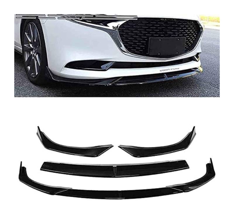 Frontspoiler Für Mazda 3 Für Limousine Für Axela 2019 2020 Frontschürze Lippe Kinn Spoiler Carbon Look Front Diffusor Diffusor Auto Front Spoiler von Spring talks