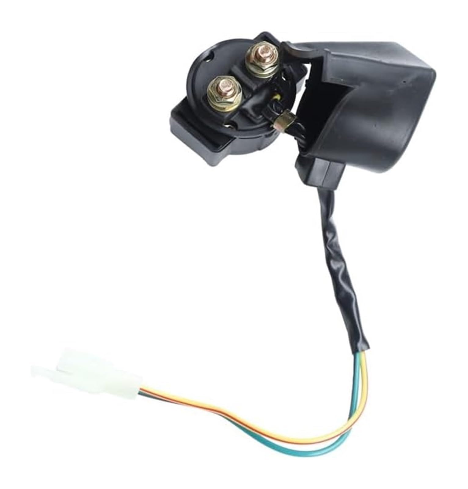 Für GY6 50 80 125 150CC Buggie Moped 12V 4Pin Spannungsregler Halbwelle Gleichrichter Starter Relais Magnetventil Zündspule Motorradzündung Für Motorspule(3) von Spring talks