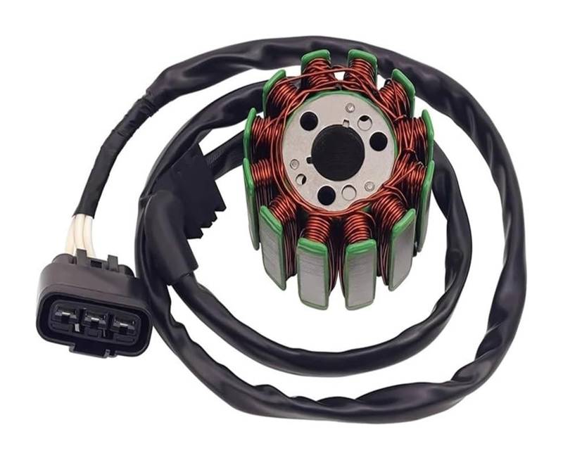 Für Yam&aha YZF-R1 2004–2008 FZ-1 2006–2014 FZ8 Motorrad Stator Spulengenerator Schwungrad Rotor Spannungsreglergleichrichter Motorradzündung Für Motorspule(Stator Coil) von Spring talks