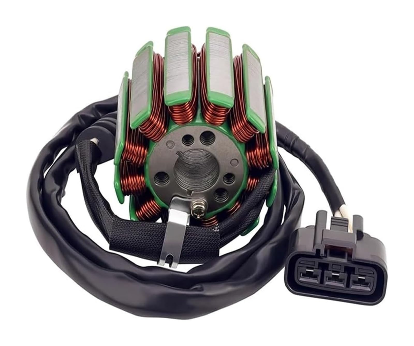 Für Yam&aha YZF-R1 FZ8 FZ8N FZ8S FZ1 FZ1-N FZ1-S Motorrad Generator Stator Spule Schwungrad Rotor Abdeckung Dichtung Dichtung Gummi Motorradzündung Für Motorspule(Stator Coil) von Spring talks