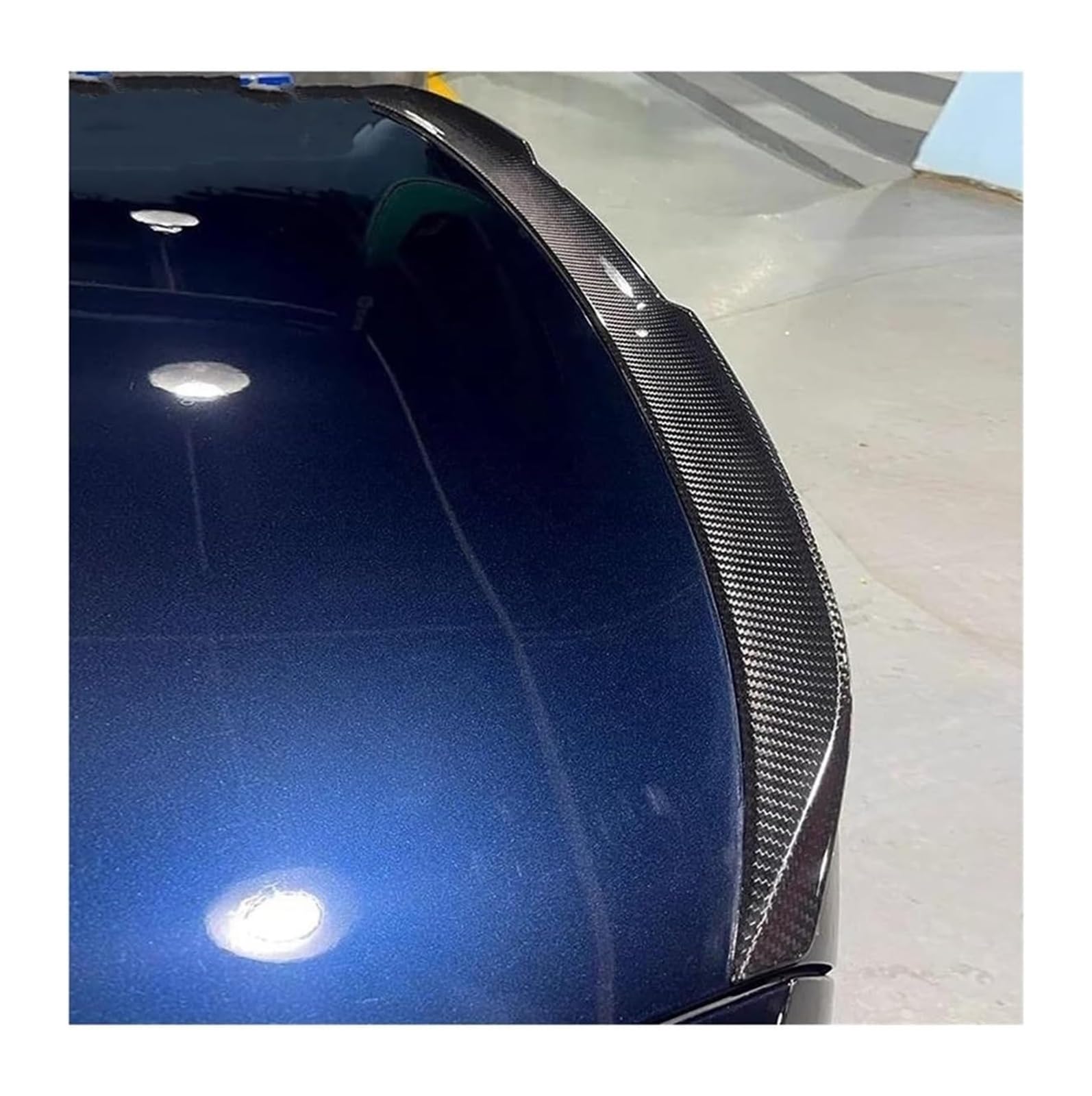 Heckspoiler Für B&MW 3er G20 Spoiler Real Carbon Fiber Heckspoiler Ducktail Wing 2019 2020 2021 2022 Auto Heckspoiler(Real Carbon) von Spring talks