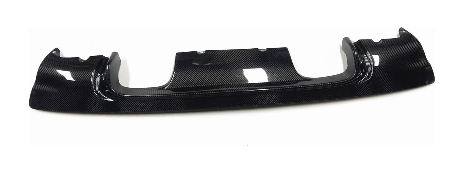 Heckspoiler Für B&MW E46 M3 2001-2006 COUPE 2 Tür Real Carbon Fiber Heckschürze Diffusor Lippe Exhasut Schutz Splitter Spoiler Platte von Spring talks