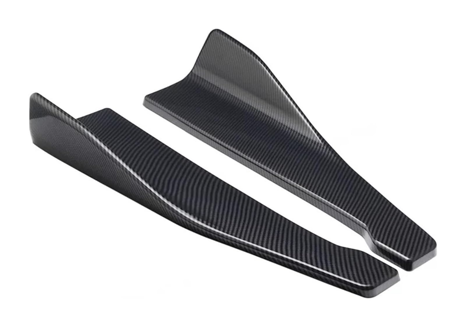 Heckspoiler Für B&MW E90 E46 F20 F30 E39 G20 Auto Heckstoßstange Spoiler Diffusor Split Extension Protector Zubehör(Carbon) von Spring talks