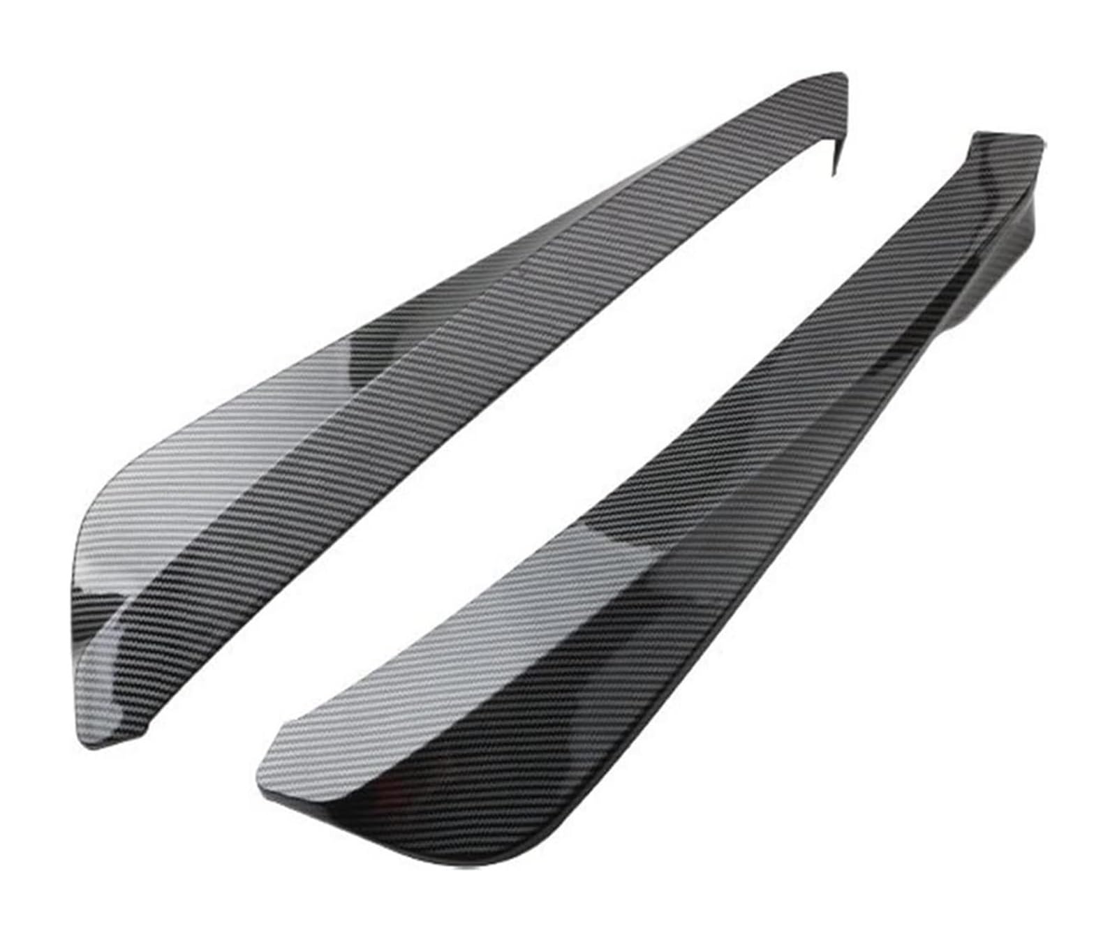 Heckspoiler Für B&MW E90 E92 2 Stück Auto Heckstoßstange Lip Diffusor Splitter Universal Spoiler Kratzschutz Auto Heckspoiler(Rear right) von Spring talks