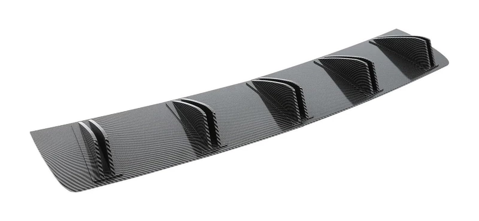 Heckspoiler Für F&ord Für Mustang GT Auto Heckspoiler Heckstoßstange Lippendiffusor Spoiler Splitter Glänzend 81,5 Cm Universal-Carbonfaser(Carbon Fiber Look) von Spring talks