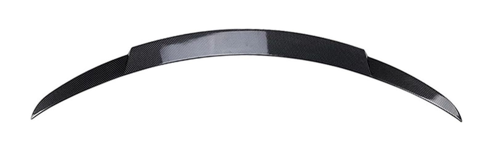 Heckspoiler Für M&ercedes Für B&enz C-Klasse W205 C200 C260 C180 C300 2015-2022 Limousine Heckkoffer Air Splitter Spoiler Flügel Dachspoiler(Carbon Look) von Spring talks