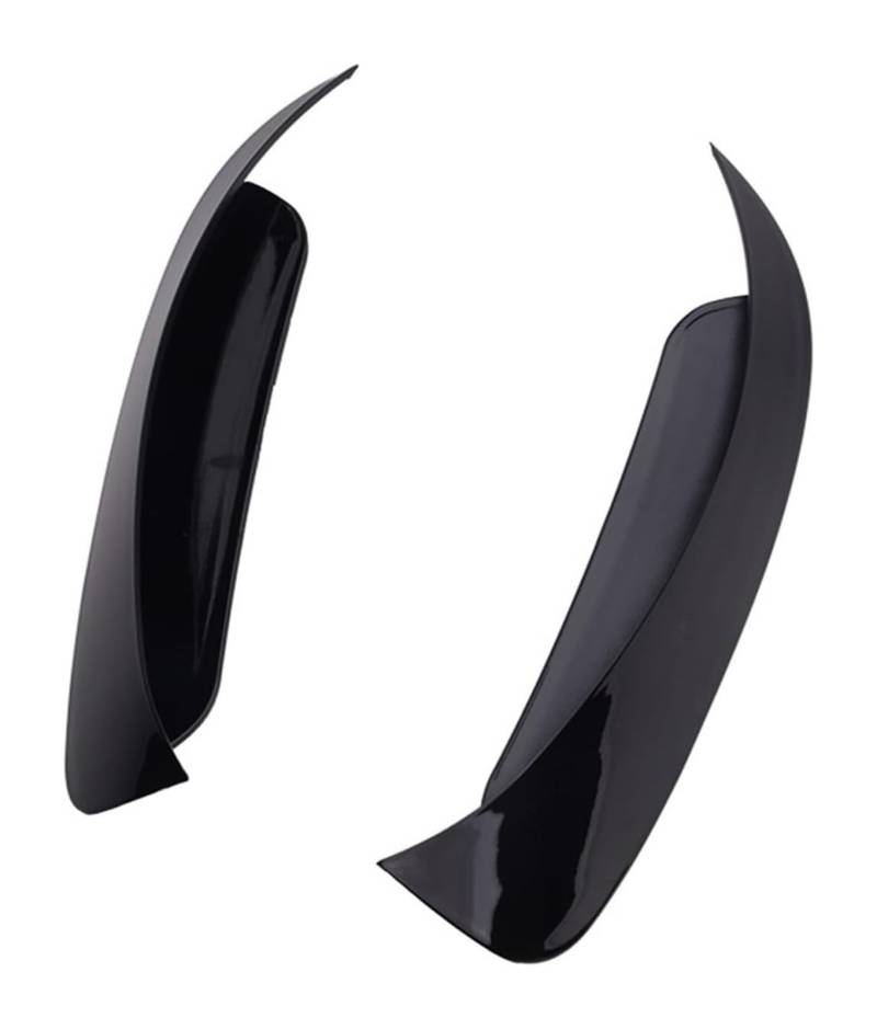 Heckspoiler Für M&ercedes Für B&enz GLA 250 GLA 45 AMG 2018 2 Stück Schwarz Auto Heckstoßstange Spoiler Canards Side Air Vent Cover Trim von Spring talks