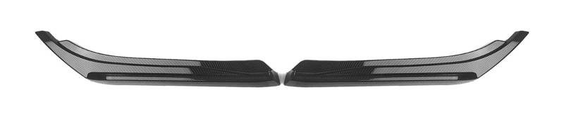 Heckspoiler Für Q50 2014-2023 Hinten Stoßstange Seite Splitter Abdeckung Carbon Faser Muster/Glanz Schwarz Auto Boot Spoiler Schutz Platte von Spring talks