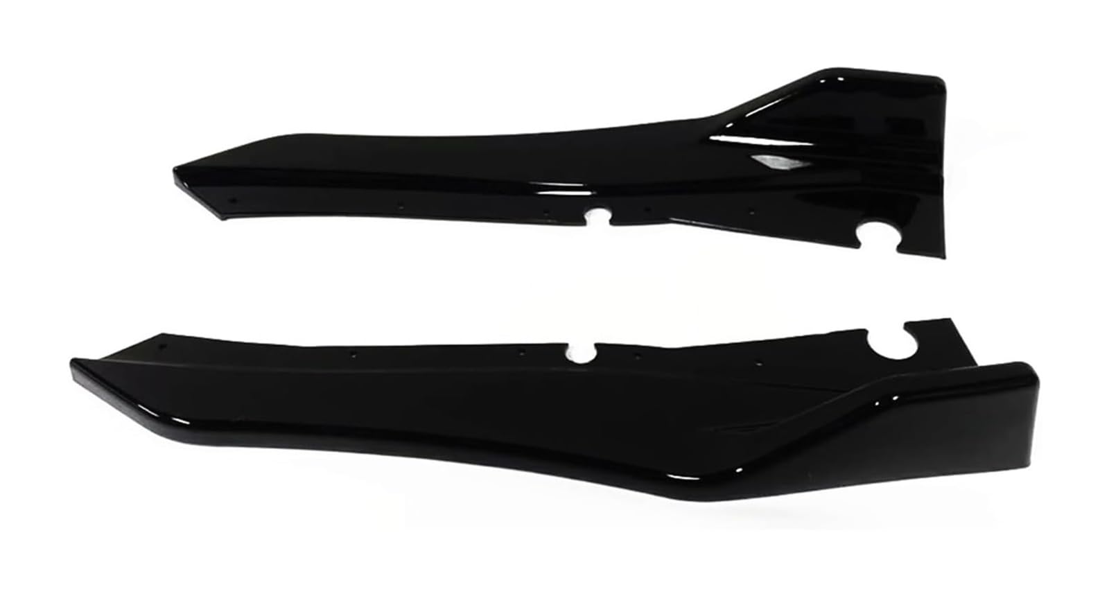 Heckspoiler Für Q50 2018-2022 Auto Hinten Stoßstange Seite Splitter Abdeckung Diffusor Schutz Lip Spoiler Auto Heckspoiler Schwanz Flügel(Schwarz) von Spring talks